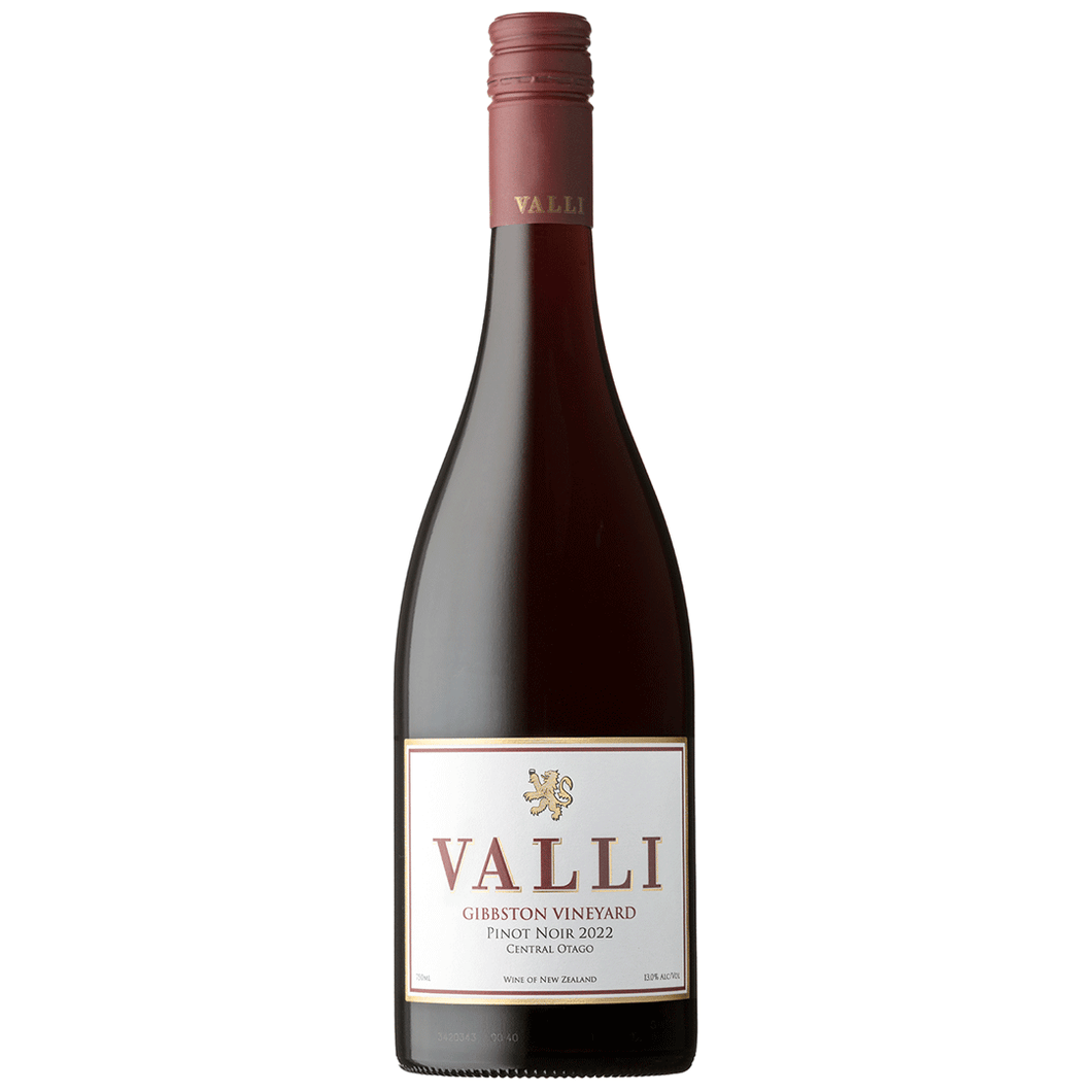 Valli Gibbston Vineyard Pinot Noir 2022