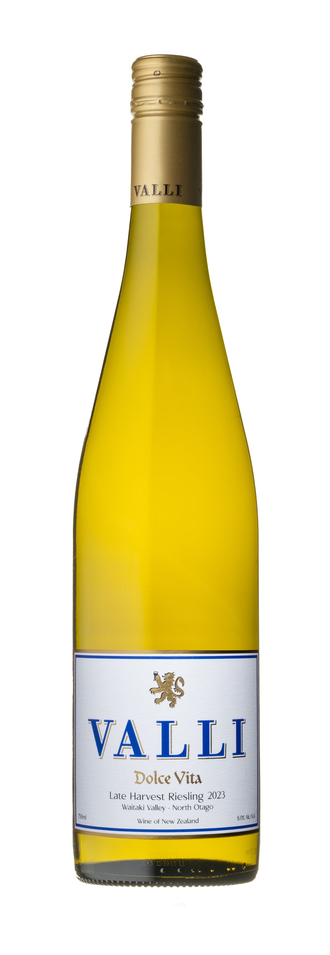 Valli Dolce Vita Late Harvest Riesling VWB